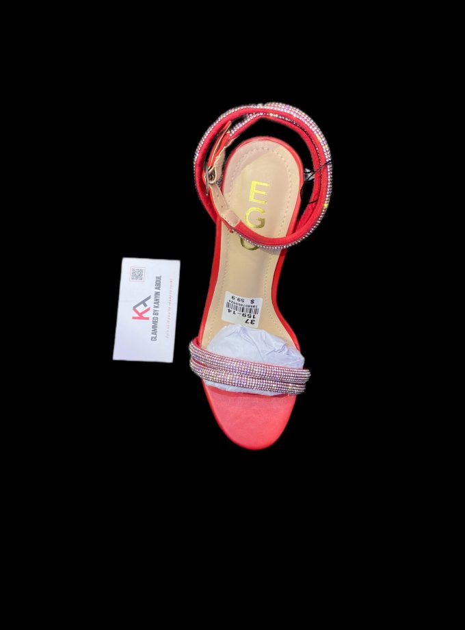 Money sandal (red)