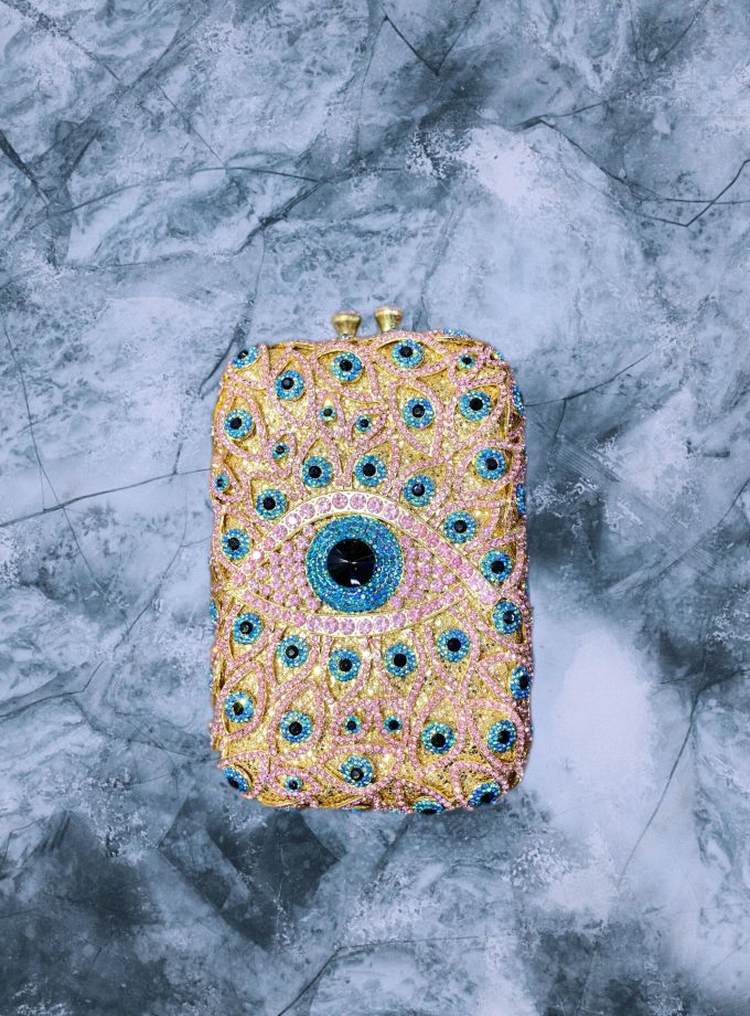Purse with embellishment 009