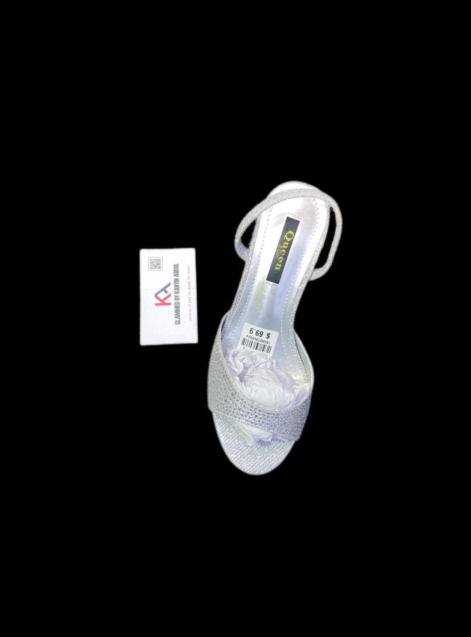 Bee's block heel (silver)